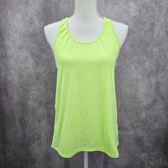 Gap Fit Green Racerback Performance Sports Activewear Tank Top Small - Picture 1 of 5